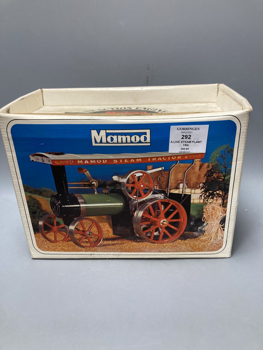 A Mamod steam tractor and a Schuco Old Timer model 1229, both boxed